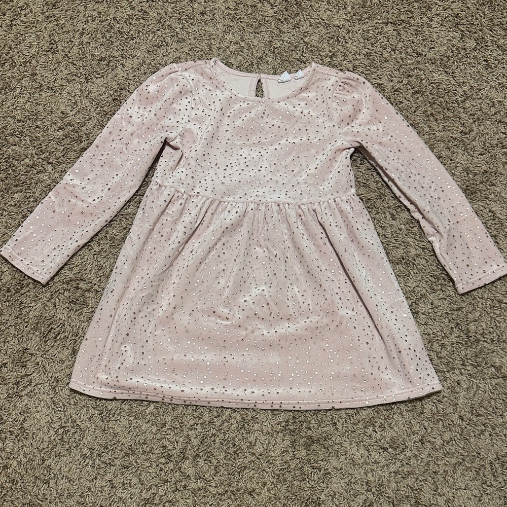 GAP Light Pink Sparkle Kids Dress Never Worn